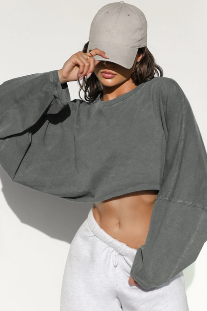 Clara Crop Top Sweater